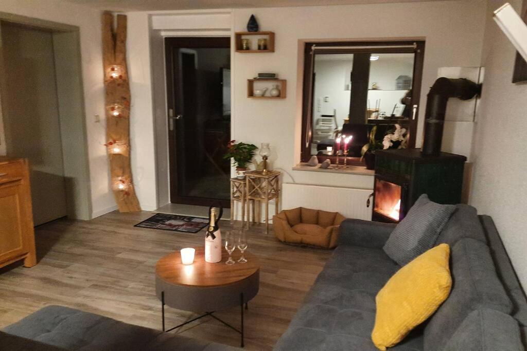 Wellness Ferienwohnung Biene Im Bergischen Land Much Bagian luar foto